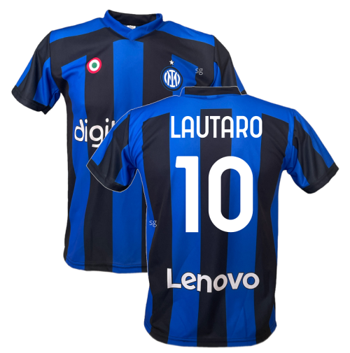 Maglia Inter Lautaro 10 ufficiale replica 2022/2023 